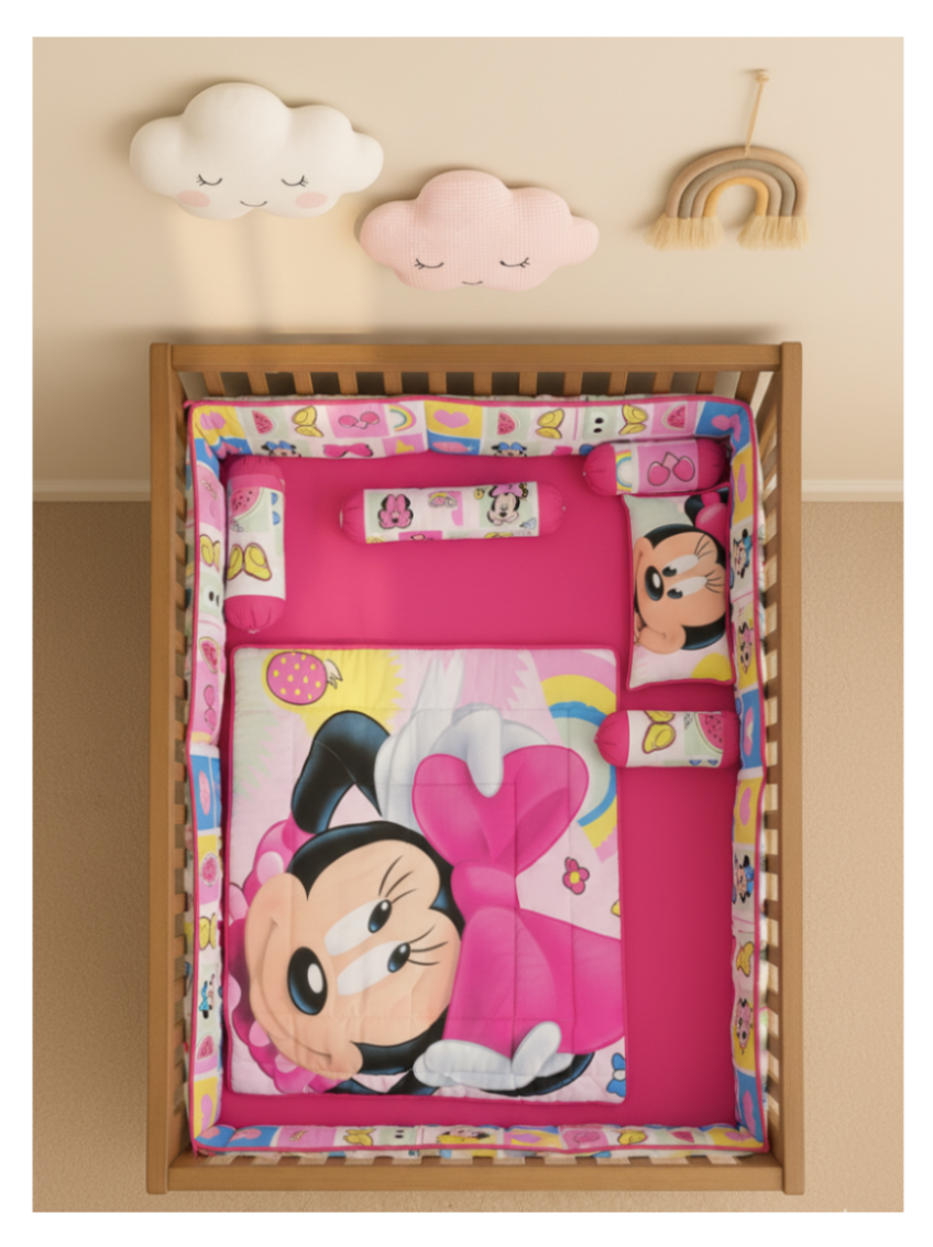 Minnie Mouse Baby cot set