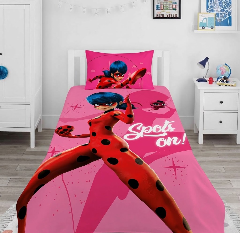 Miraculous Ladybug kids Cotton Bed Sheet
