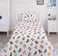 Paw Patrol Characters kids Percale Bed Sheet