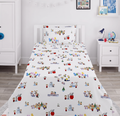 Peanuts Snoopy Holiday Kids Percale Bed Sheet