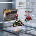 Rechargeable Hand Sensor Flying Motorcycle Toy – Infrared Sensing Hover Bike