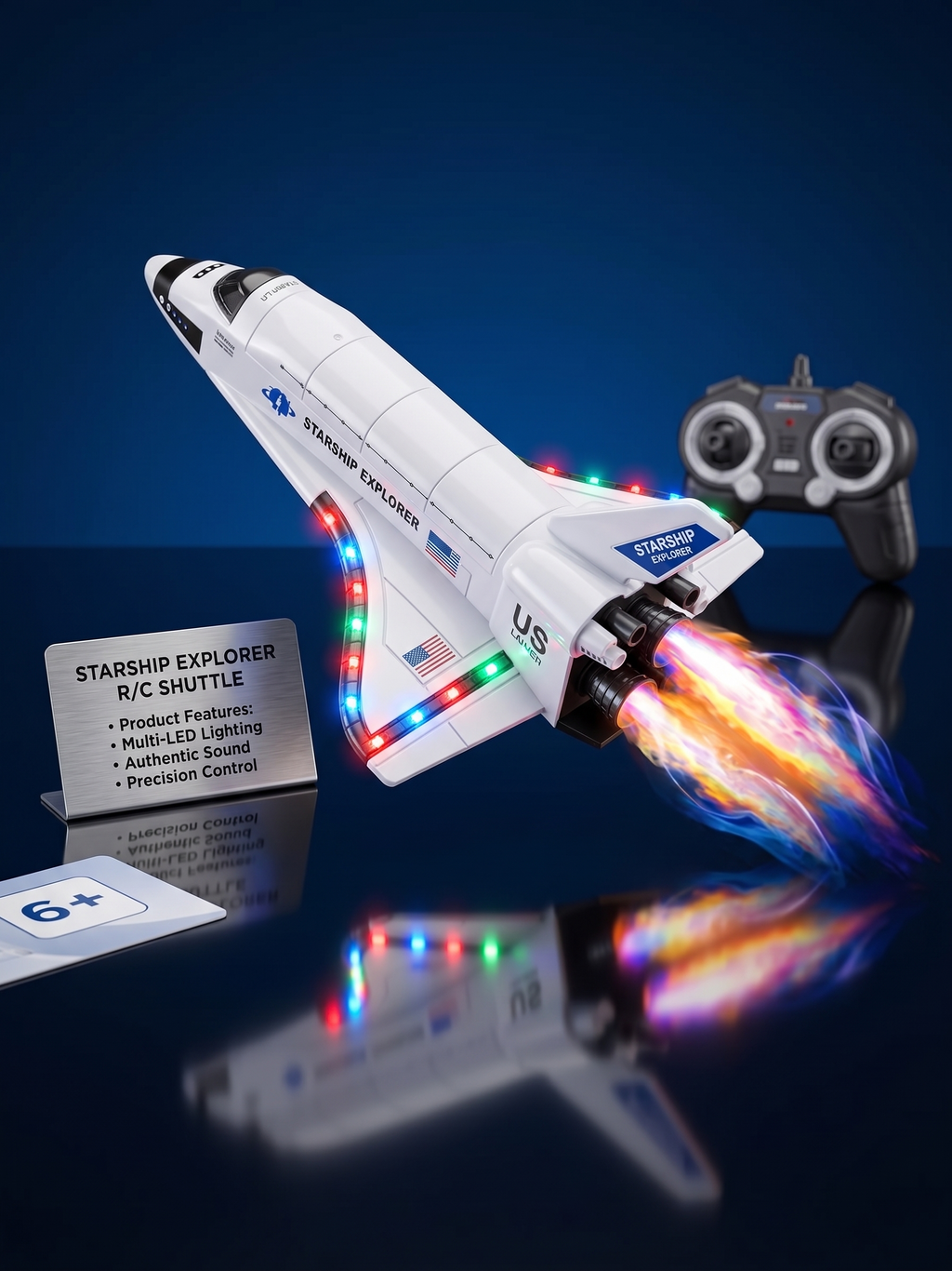 Remote Control Starship Aircraft – Effortless Ride Control Space Shuttle