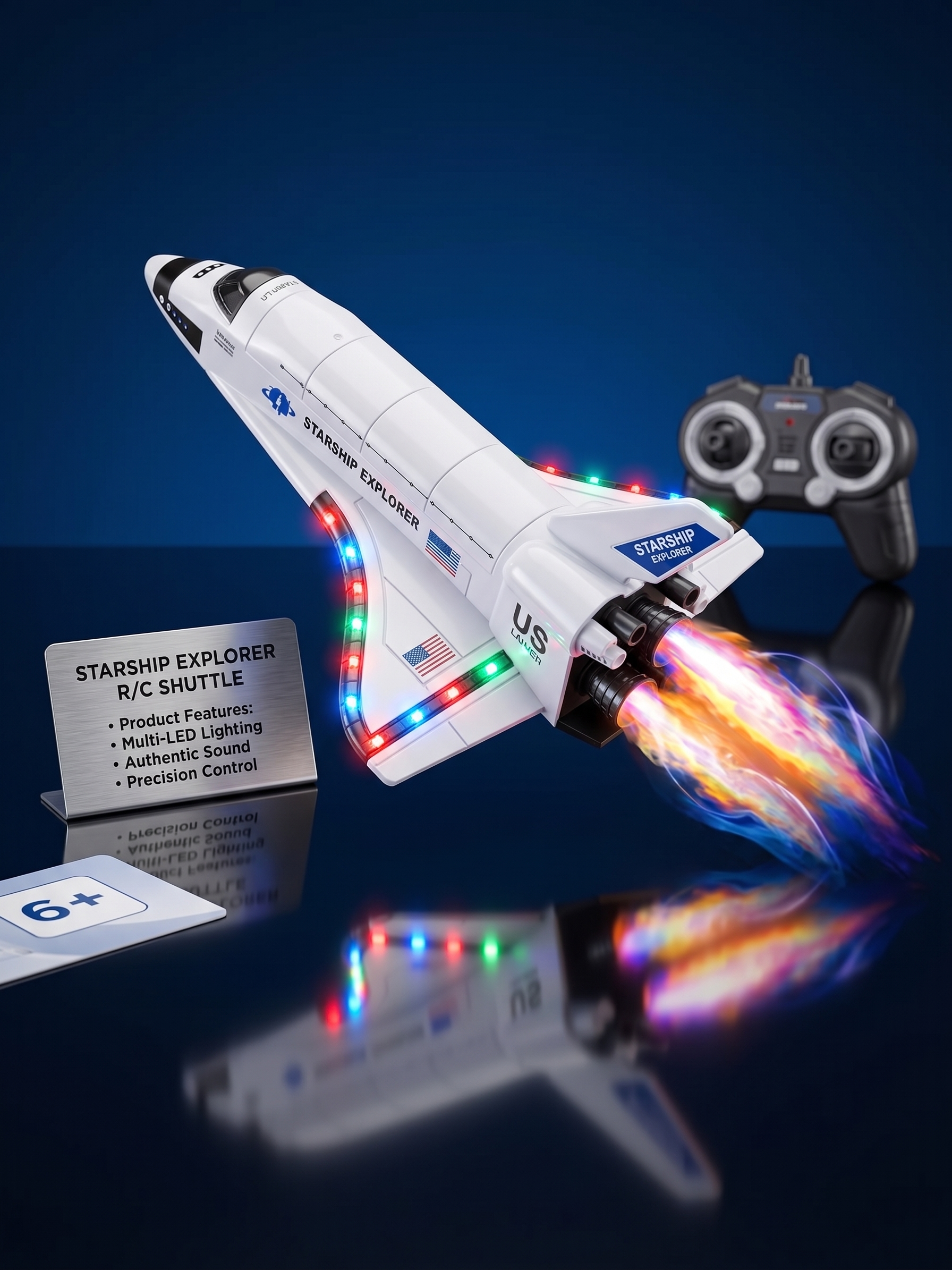 Remote Control Starship Aircraft – Effortless Ride Control Space Shuttle