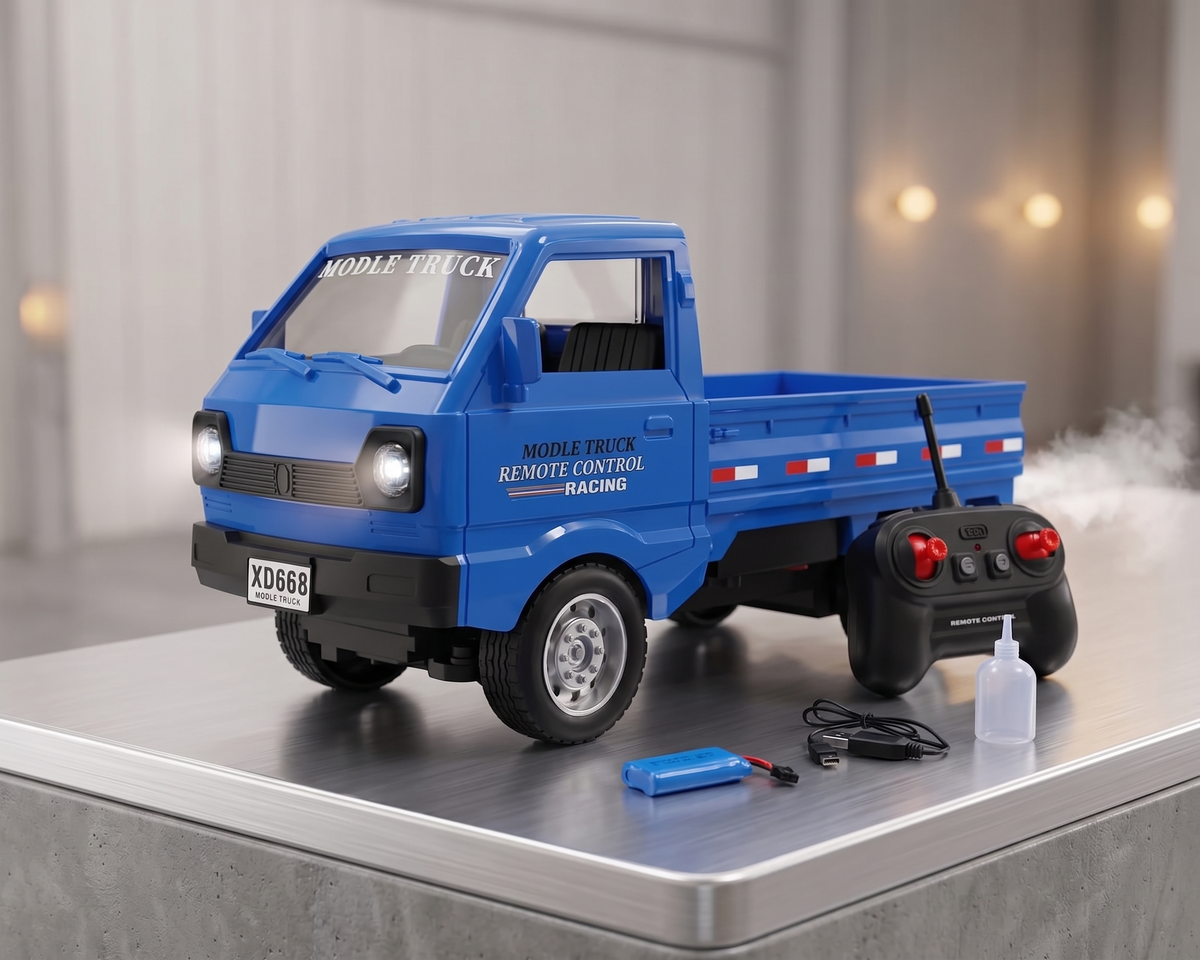 Remote Control Stunt Suzuki pickup with smoke 