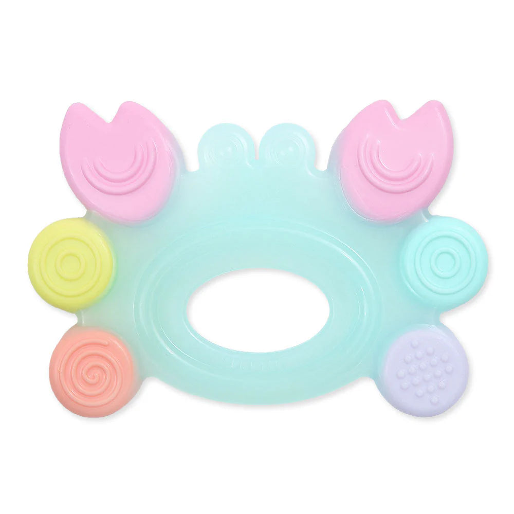 SILICONE GUM SOOTHER-CRAB
