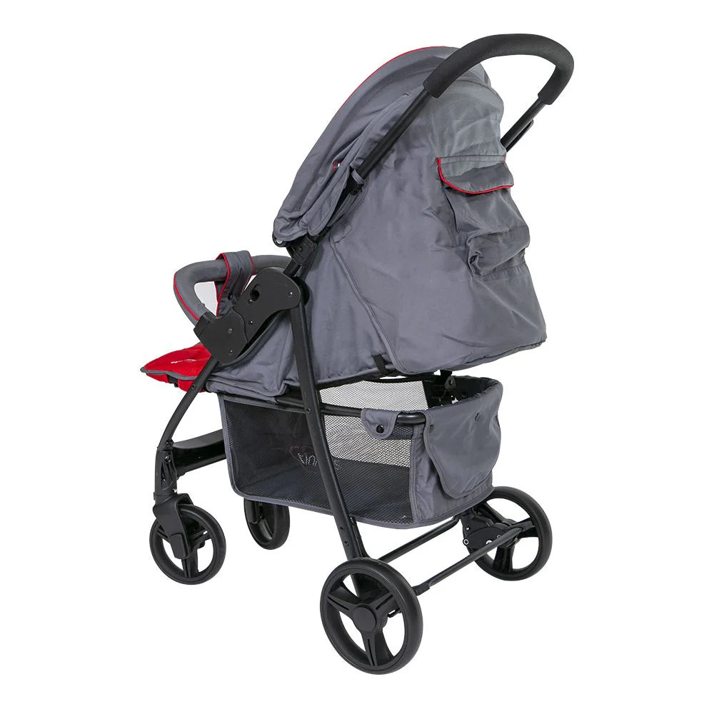 TINNIES BABY STROLLER - RED