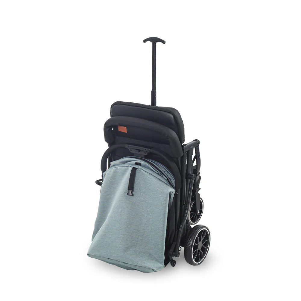 TINNIES BABY STROLLER-GREEN