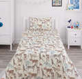 Safari Animals Kids Percale Bed Sheet