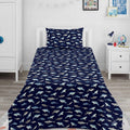 Shark Themed print kids Cotton Bed Sheet