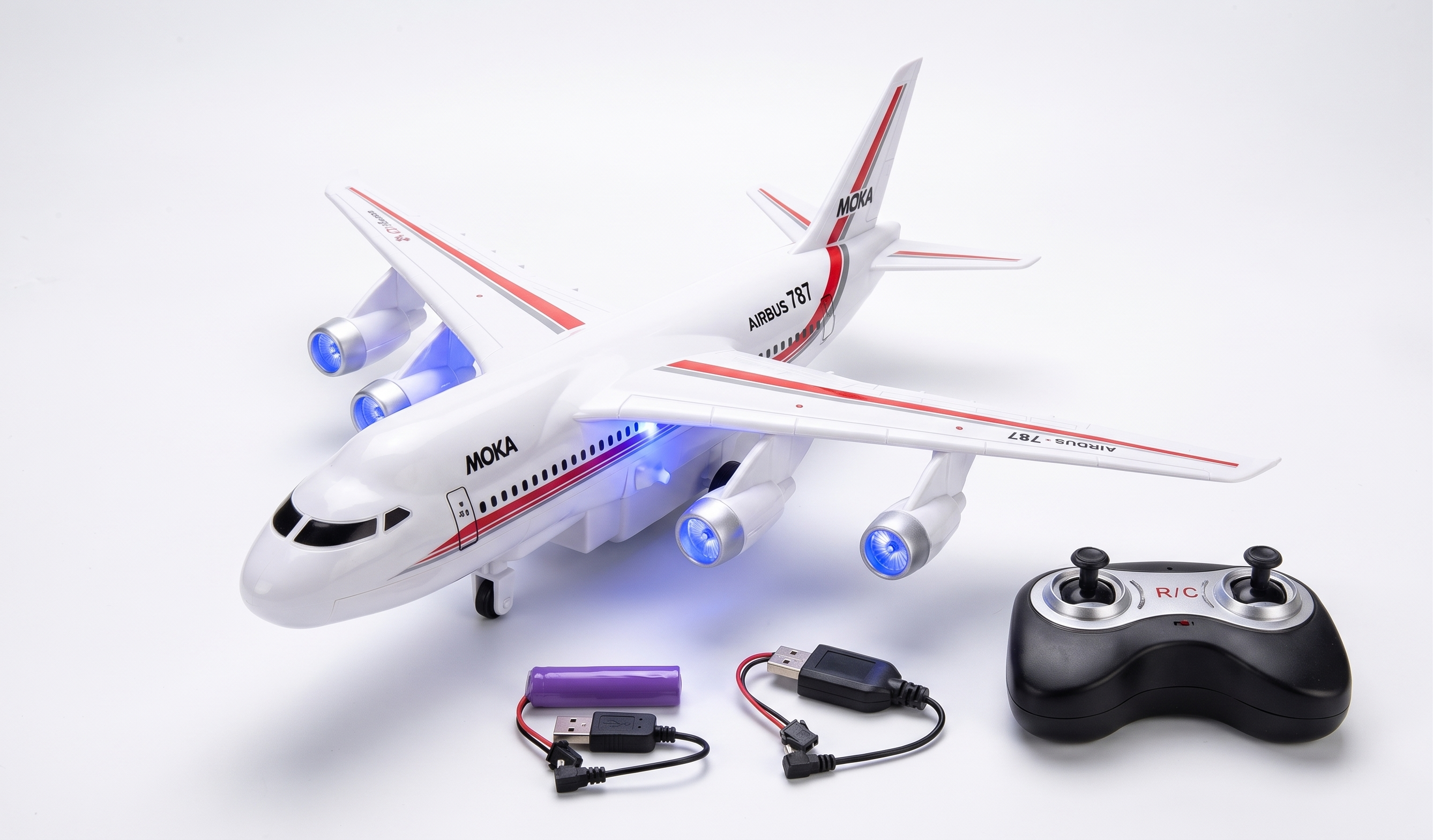 Simulation Airbus 787 Remote Control Airplane