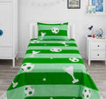 Soccer Ball and Trophy kids Cotton Bed Sheet