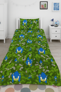 Sonic kids cotton bedsheet 