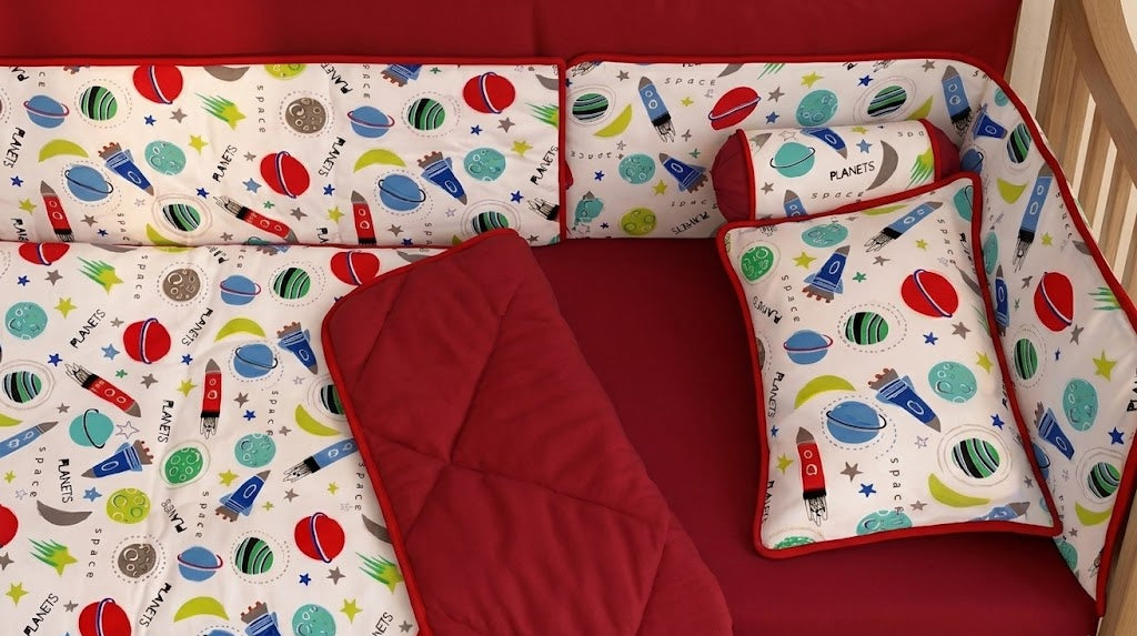 Space Baby Cot Set