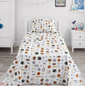 Sports Themed kids Cotton Bed Sheet