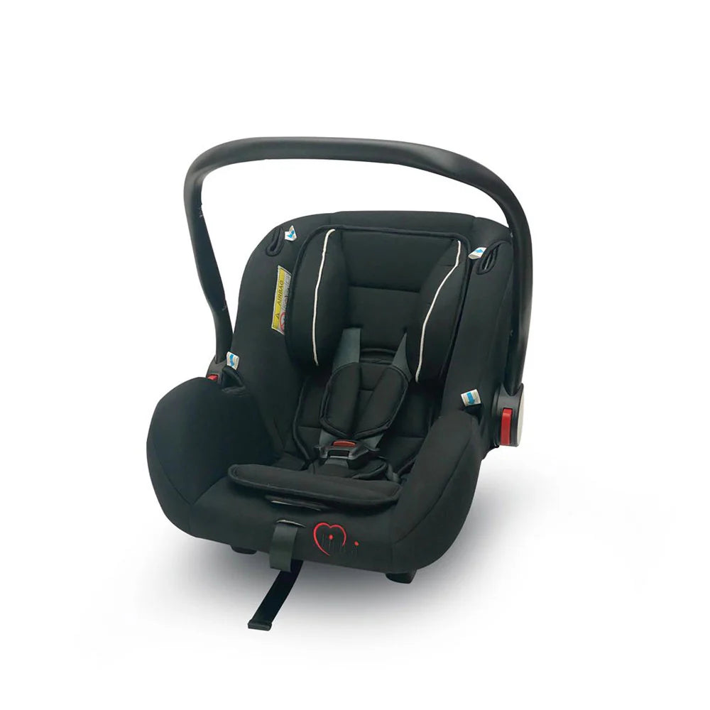 BLACK BABY CARRIER & CAR SEAT – SAFE, COMFORTABLE, AND TRAVEL-READY