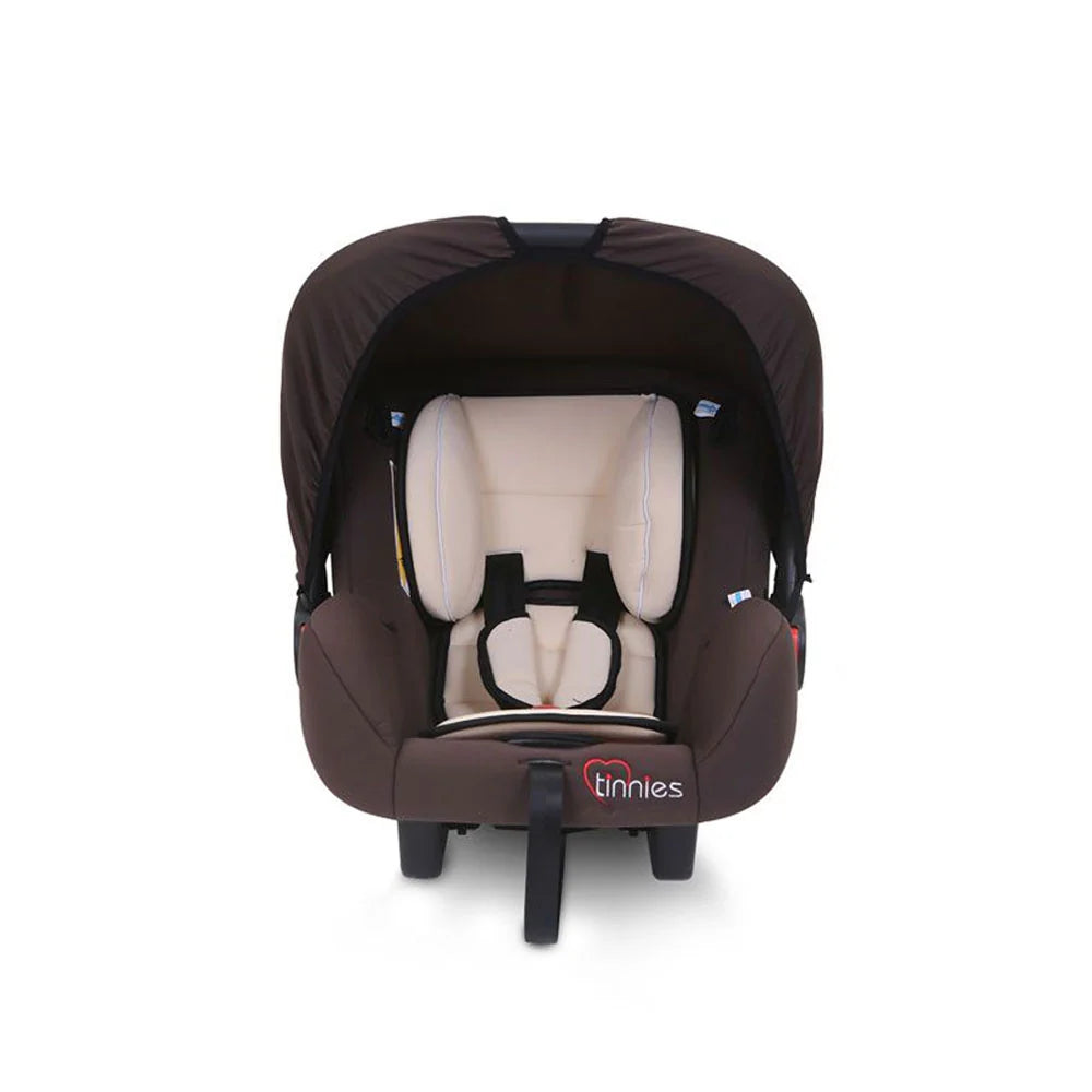 BABY CARRIER & CAR SEAT – INFANT ROCKER WITH CANOPY (BROWN