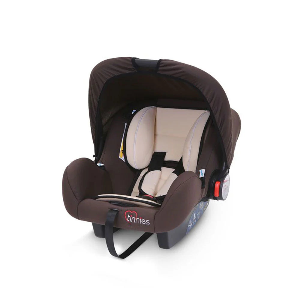 BABY CARRIER & CAR SEAT – INFANT ROCKER WITH CANOPY (BROWN