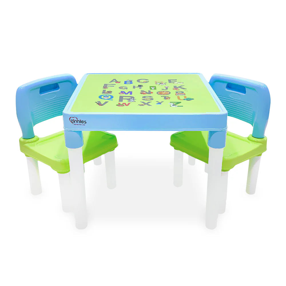 TINNIES BABY CHILDREN TABLE SET- BLUE 