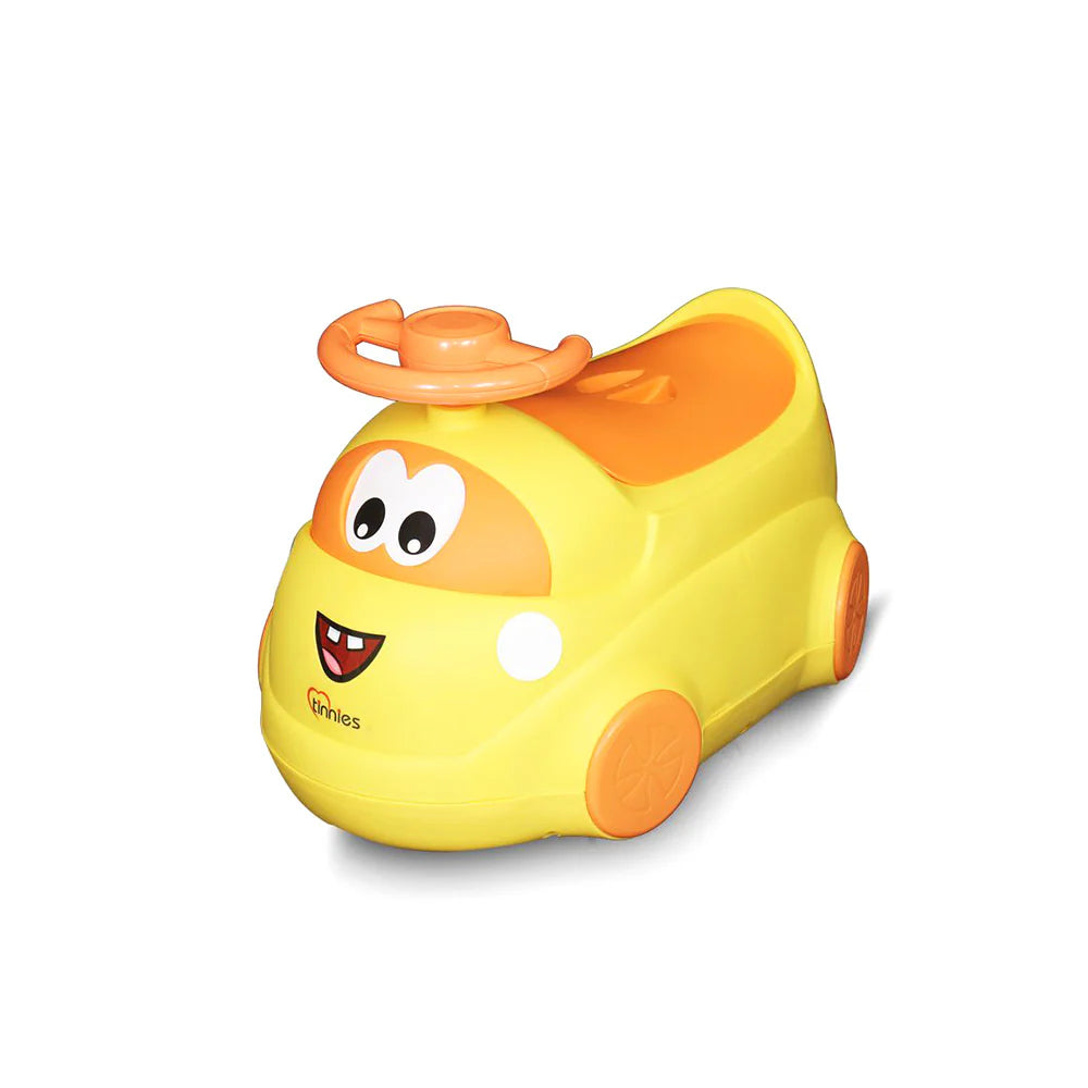 Tinnies Baby Driver Potty Chair - Yellow