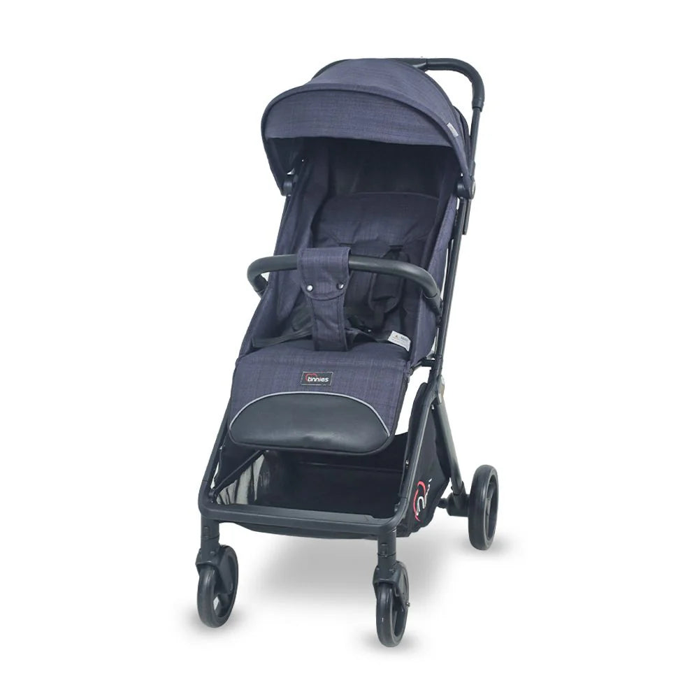 TINNIES BABY STROLLER AUTO FOLDING
NAVY BLUE 