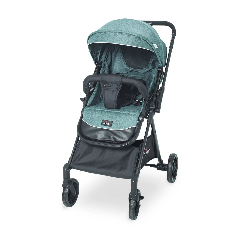 TINNIES STROLLER WITH REVERSIBLE HANDLE
GREEN 