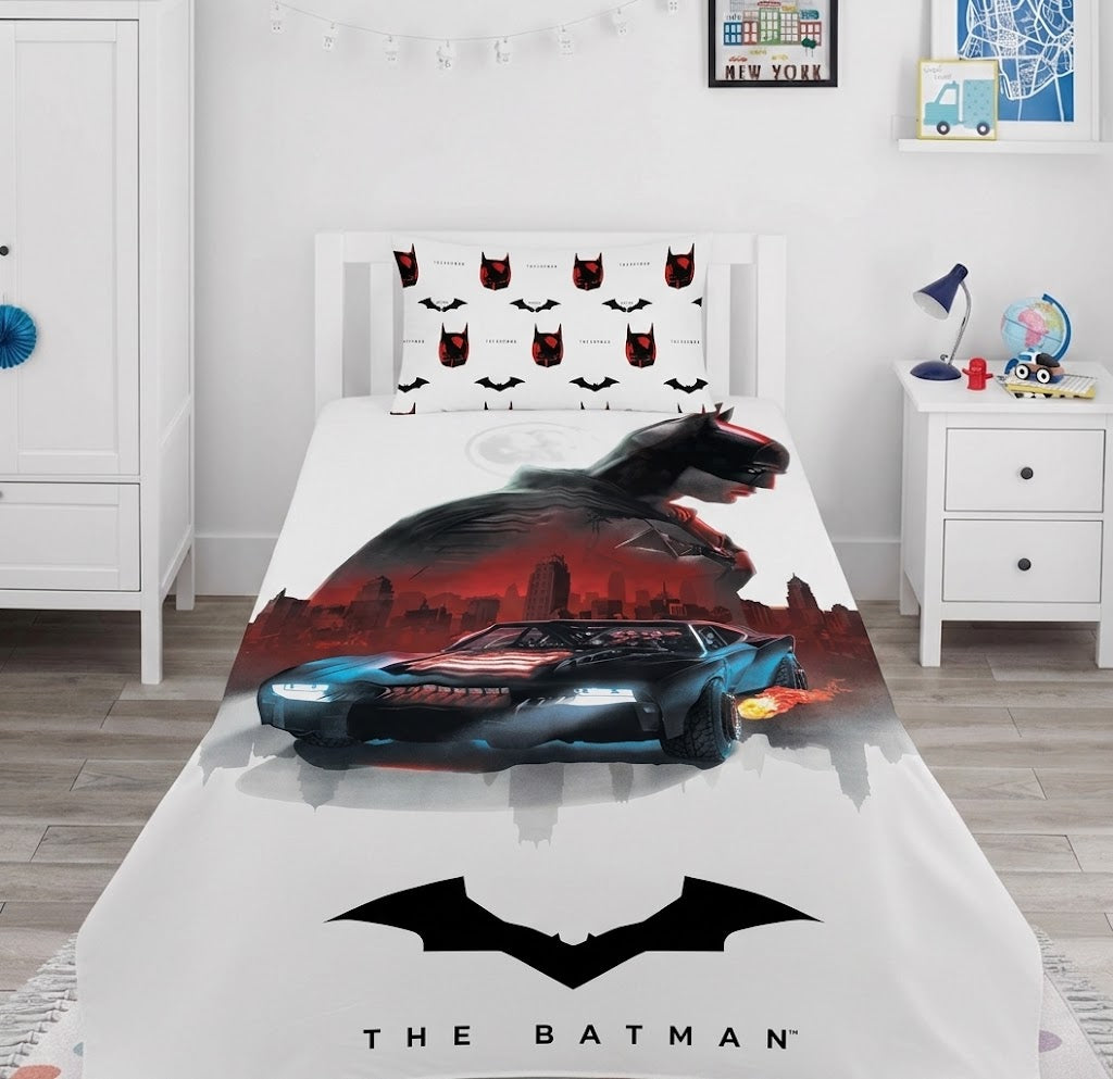 The BatMan Superhero kids Cotton Bed Sheet