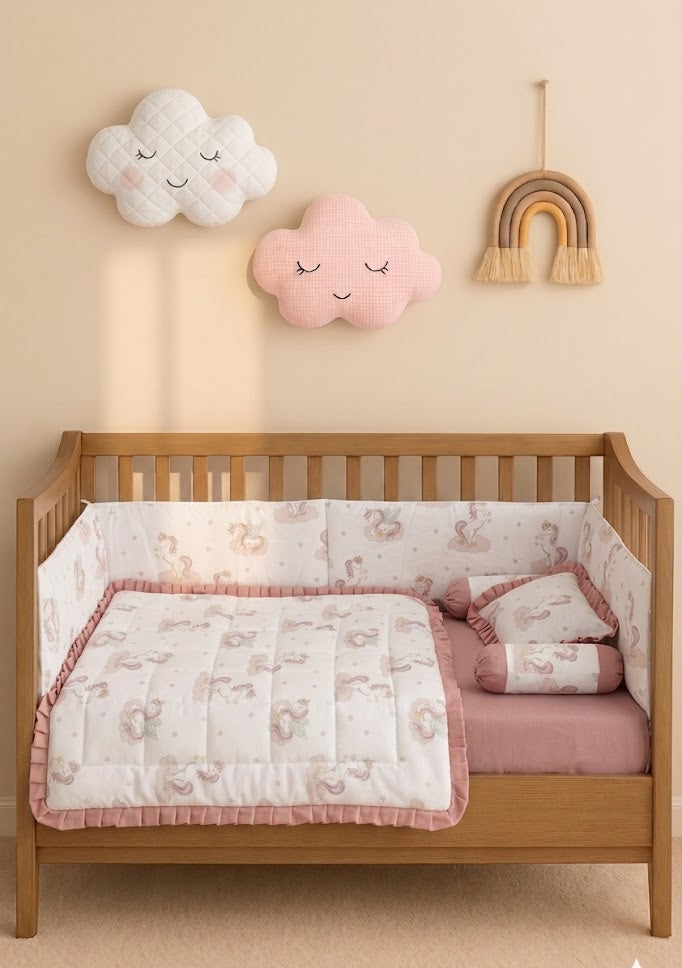 Unicon Themed  Baby Cot Set
