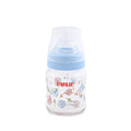 WIDE-NECK GLASS FEEDER 120ML - BLUE