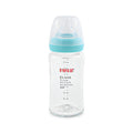WIDE NECK GLASS FEEDER 240ML - BLUE