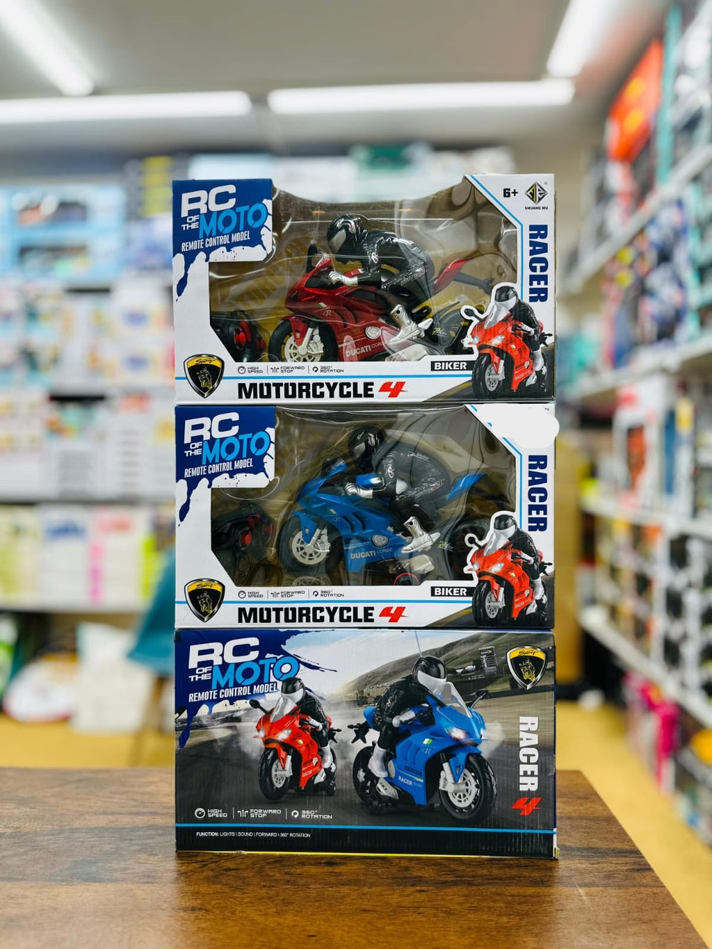 Rechargeable High Speed Remote controlled sport motorcycle
