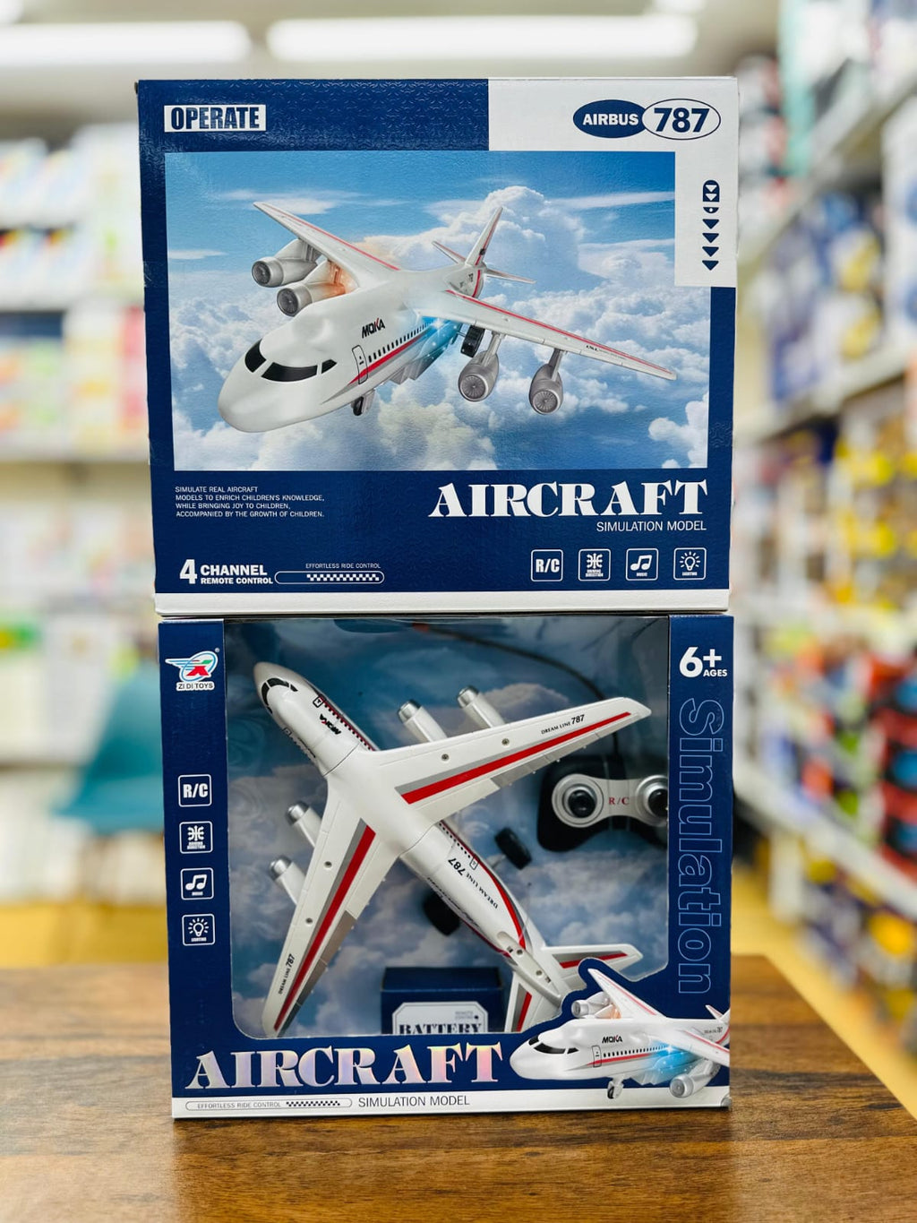 Simulation Airbus 787 Remote Control Airplane