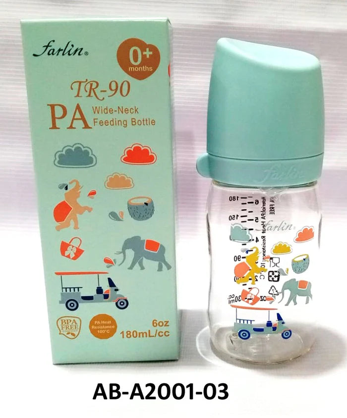 FARLIN PA FEEDING BOTTLE 180ML-THAI BLUE