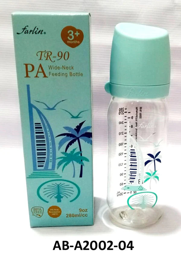 FARLIN PA FEEDING BOTTLE 280ML-DUBAI BLUE