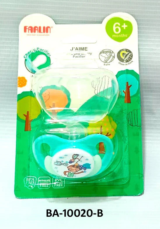 FARLIN CHU CHU PACIFIER-CHERRY 6M+