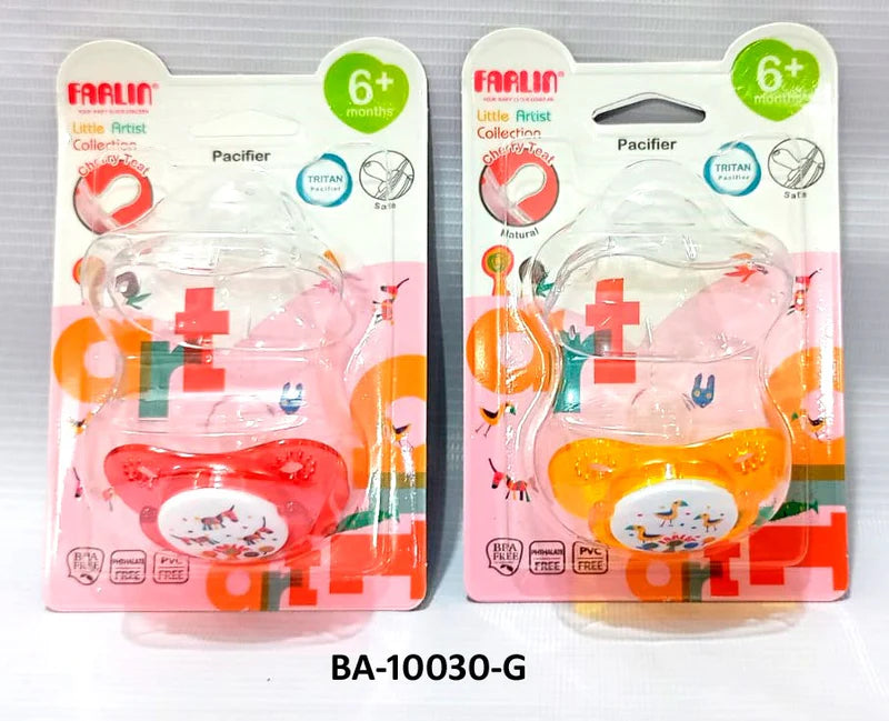 FARLIN TRITAN PACIFIER-CHERRY 6M+