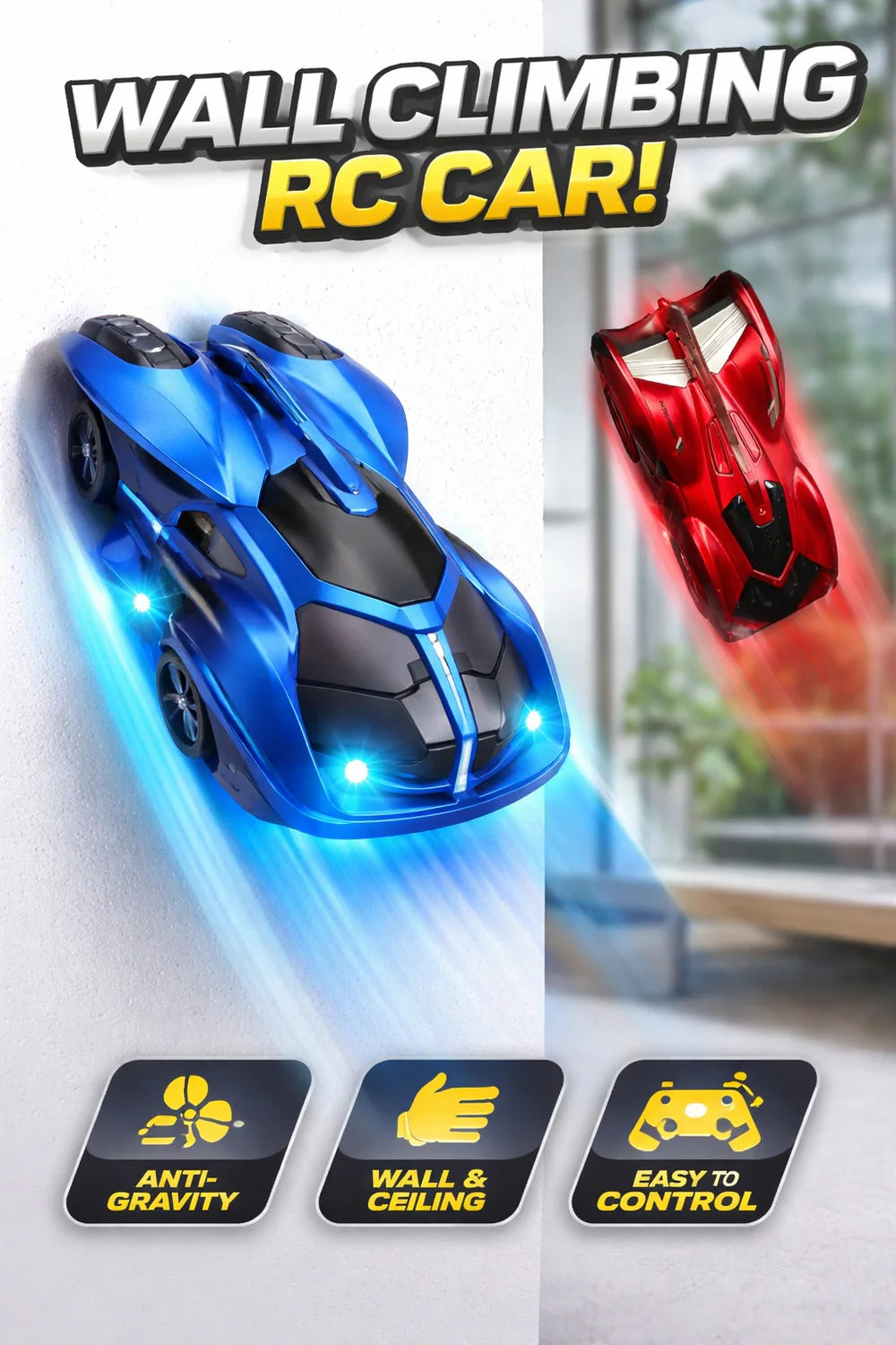 Remote Control Wall Climbing Car Toy