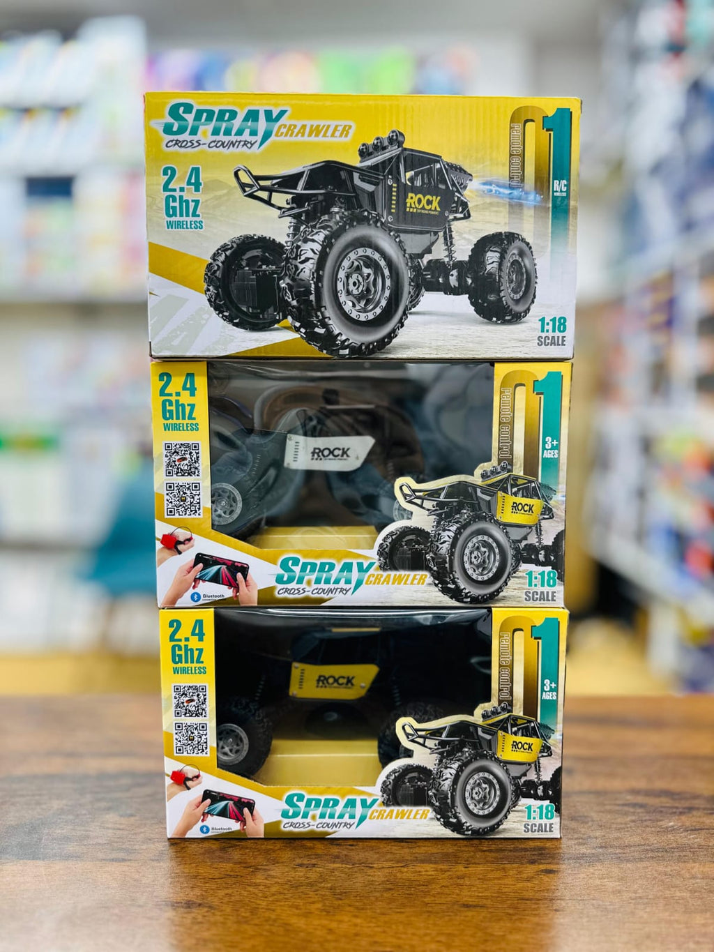Remote Control Spray Metal Rock Crawler