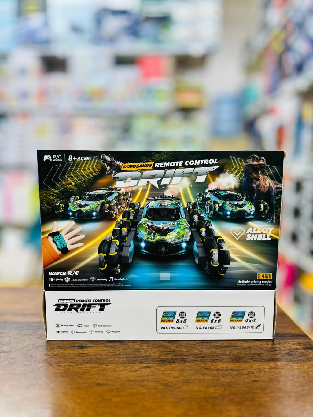 4x4 Remote Control Drift Car - Dinosaur Edition with Alloy Shell