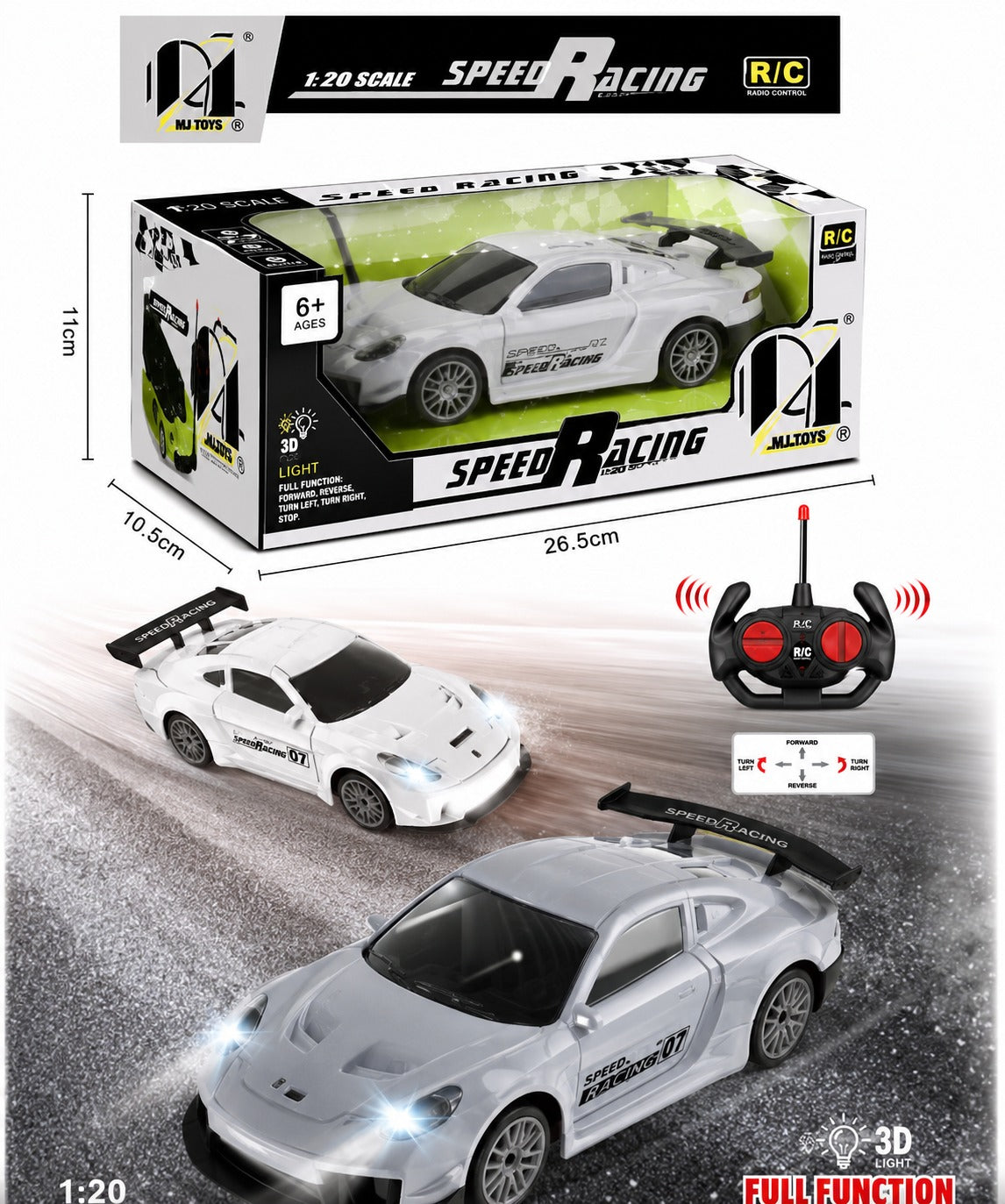 1:20 Remote Control Sports Chargeable Car
