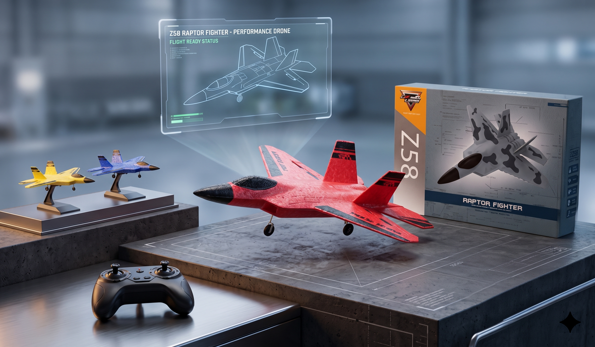 Z58 Raptor Fighter Remote Control Modern Stealth Fighter Jet