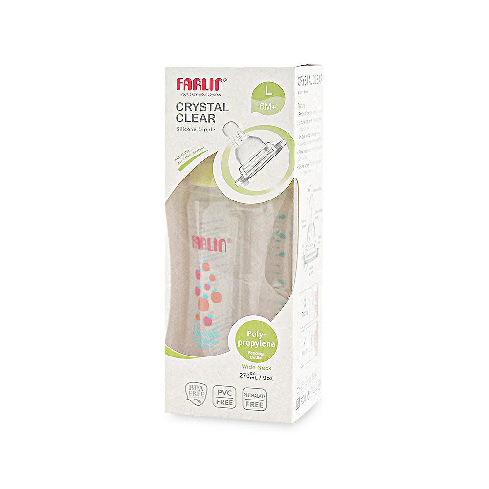 FARLIN PP WIDE NECK FEEDING BOTTLE 270ML