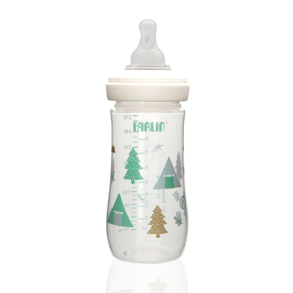 FARLIN PP WIDE NECK FEEDING BOTTLE 270ML GREEN