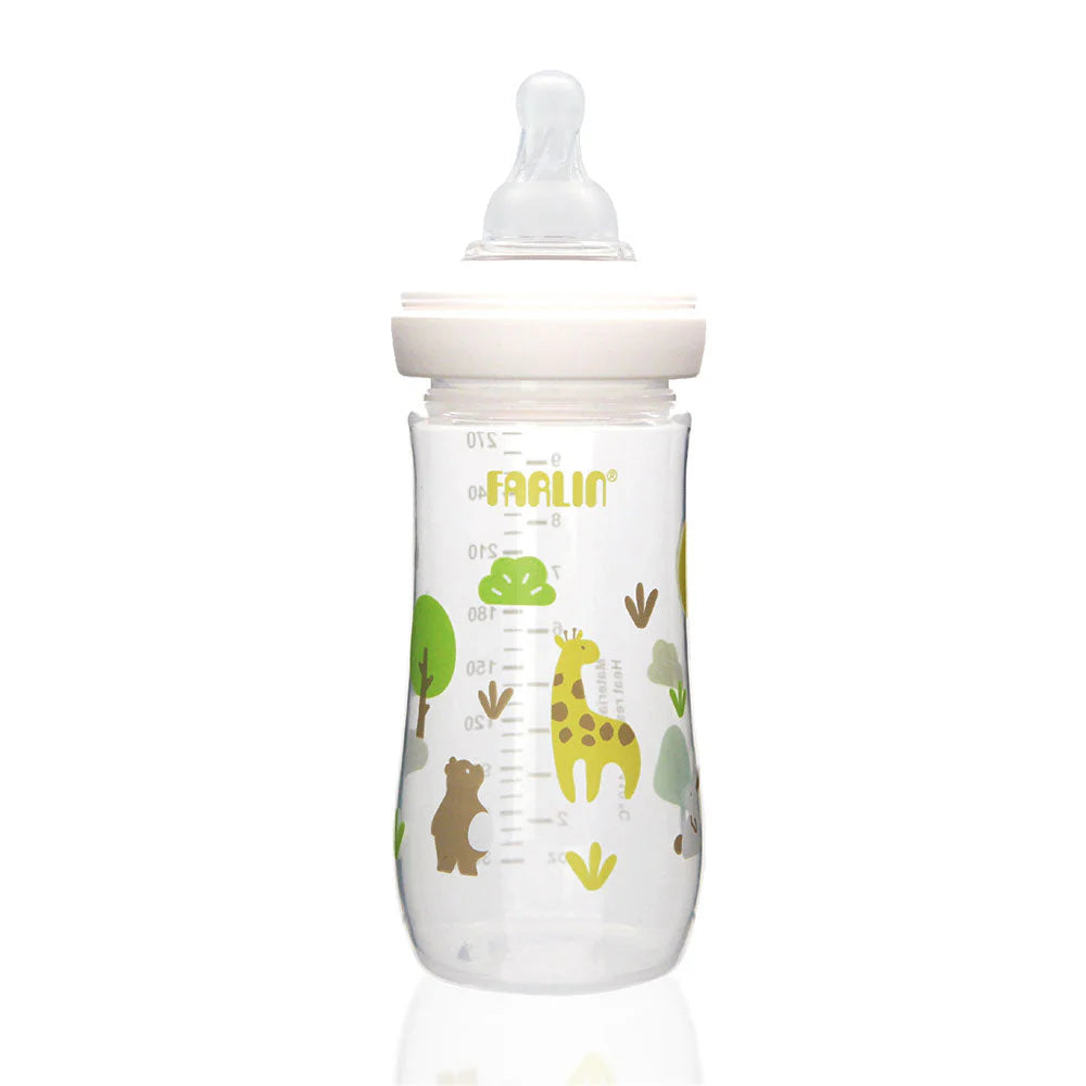 FARLIN PP WIDE NECK FEEDING BOTTLE 270ML YELLOW