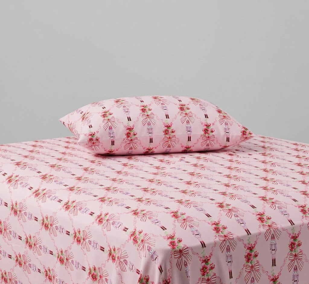 Coloroll Kids Christmas Nutcracker Cotton Bed Sheet