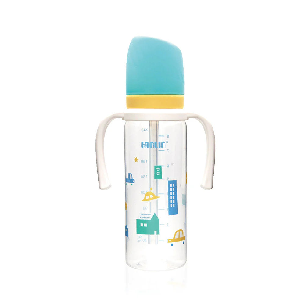 FARLIN  STANDARD NECK DRINKING CUP 240ML BLUE