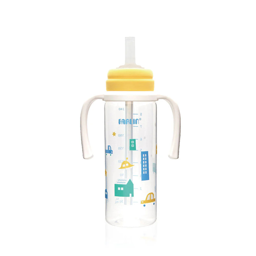 FARLIN  STANDARD NECK DRINKING CUP 240ML BLUE