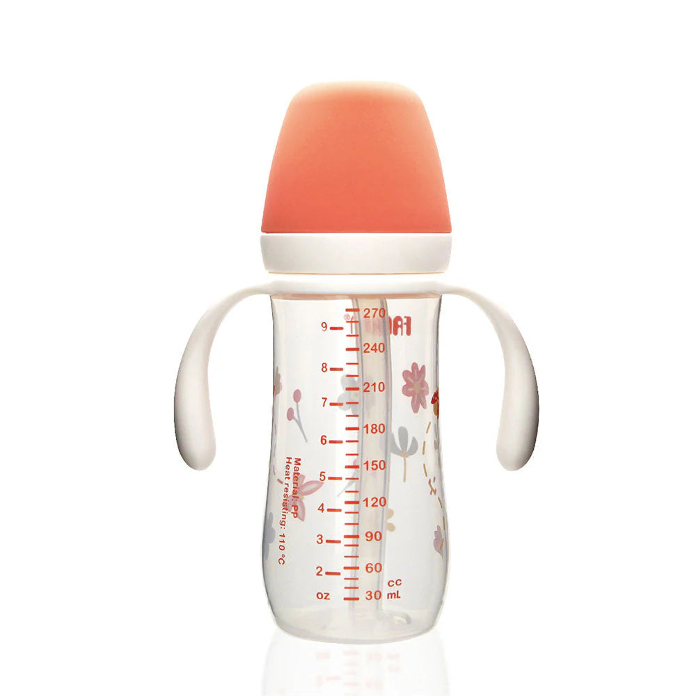 FARLIN WIDE NECK DRINKING CUP 270ML ORANGE