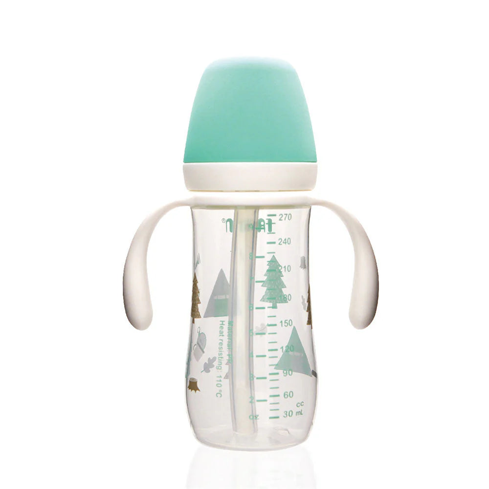 FARLIN WIDE NECK DRINKING CUP 270ML GREEN