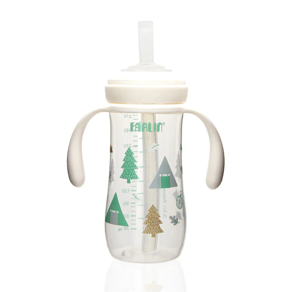 FARLIN WIDE NECK DRINKING CUP 270ML GREEN