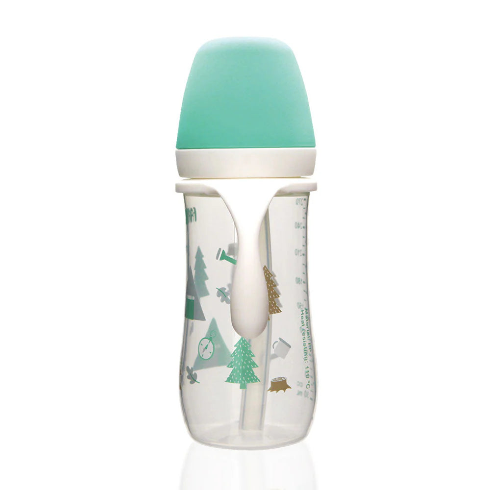 FARLIN WIDE NECK DRINKING CUP 270ML GREEN